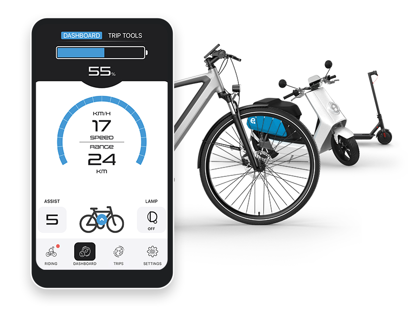 Electric bike with 2024 gps